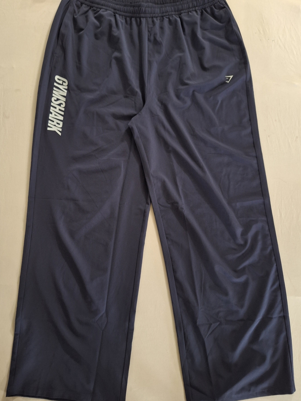 Gymshark Woven Track Straight Leg Pants Heavy Blue Women's Size XXL